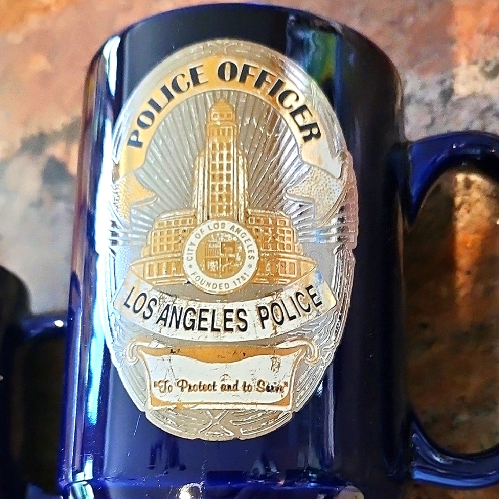 Los Angeles Police Officer Mugs. Circa 1975